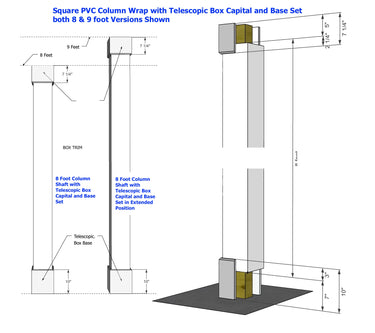 8 compared to 9 ft column comparsion.jpg