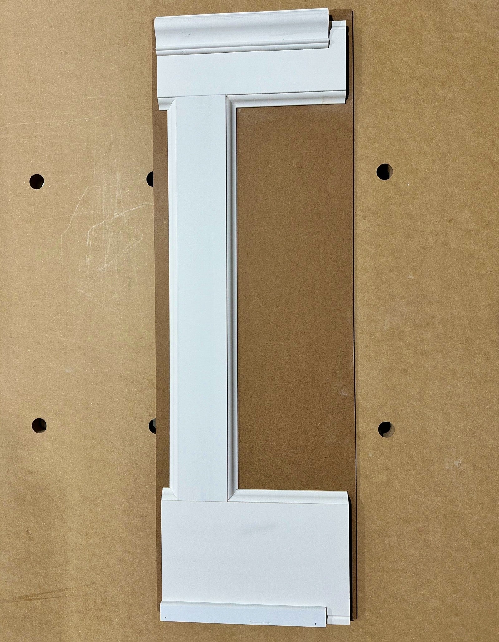 Recessed Paneled Wainscoting Sample