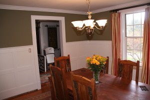 wainscoting ideas dining room