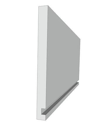 10" Notched Fascia Board