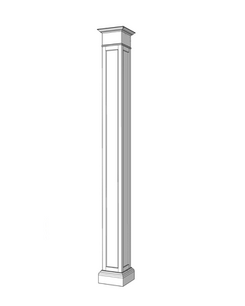 PVC Column Wraps - Column Covers - Post Covers – Elite Trimworks ...
