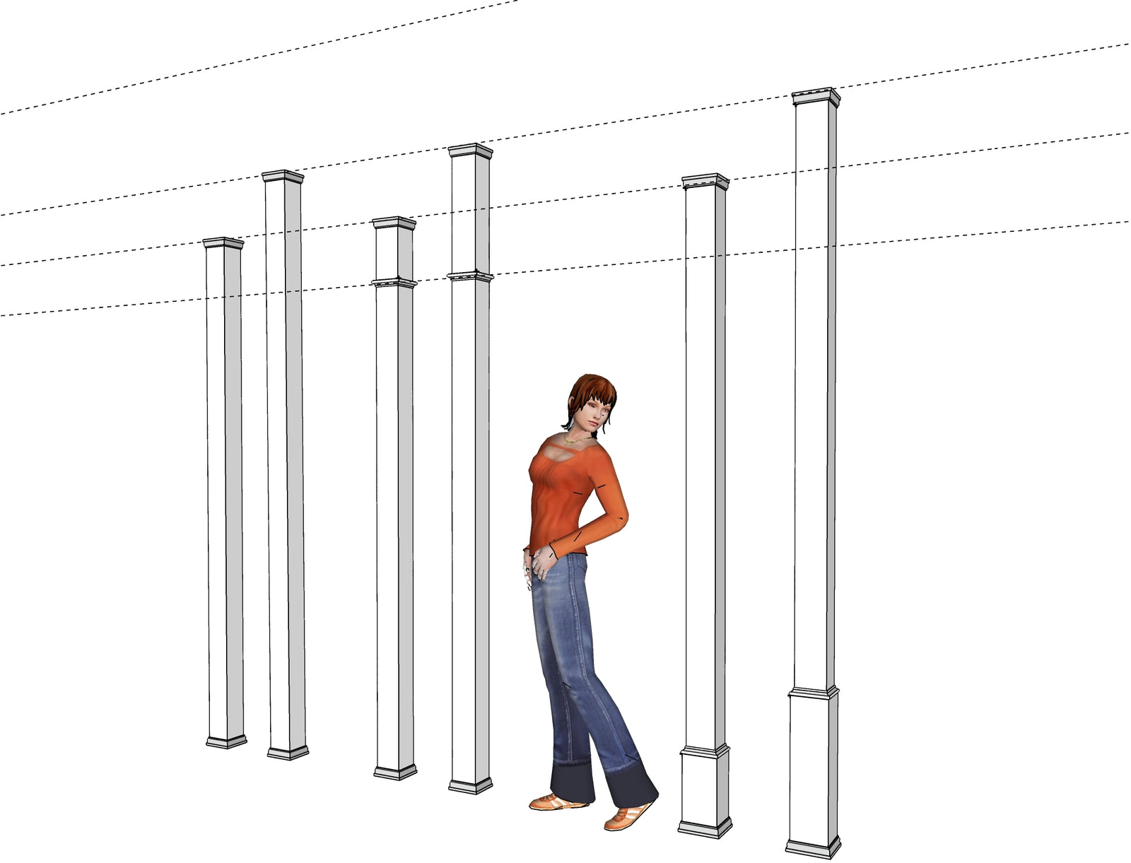 Porch Post Covers | Post Wraps | PVC Column Covers – Elite Trimworks ...