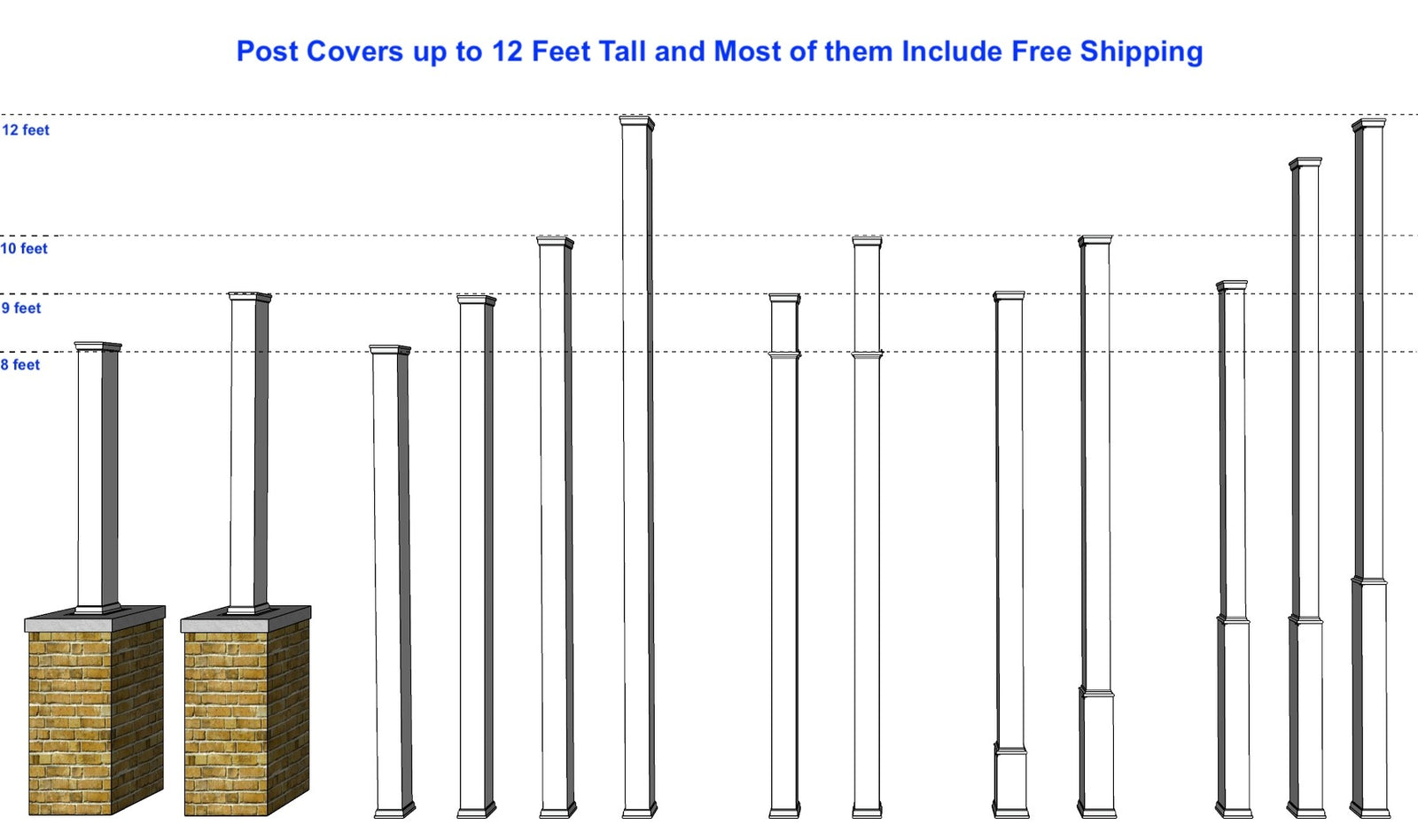 Porch Post Covers | Post Wraps | PVC Column Covers – Elite Trimworks ...