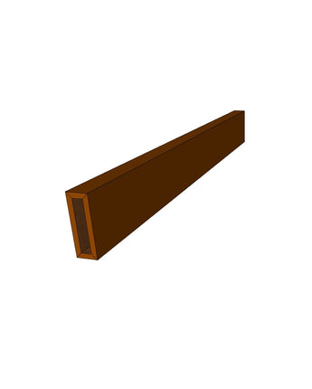 MDF Wall Divider Slat - 2x5