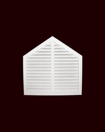 30” Peaked Louver