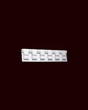 5 1/2" Polyurethane Classic Dentil Fascia Exterior Molding 10ft