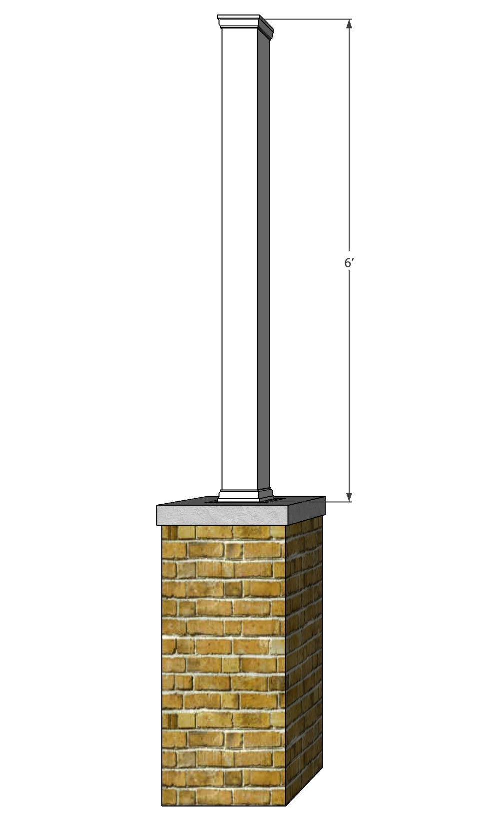 Porch Post Covers | Post Wraps | PVC Column Covers – Elite Trimworks ...