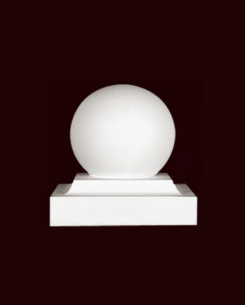 7" Balustrade Ball with Base