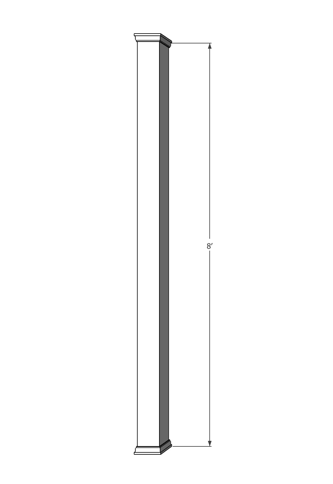 Porch Post Covers | Post Wraps | PVC Column Covers – Elite Trimworks ...