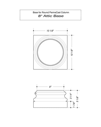 HB&G Round ATTIC Base