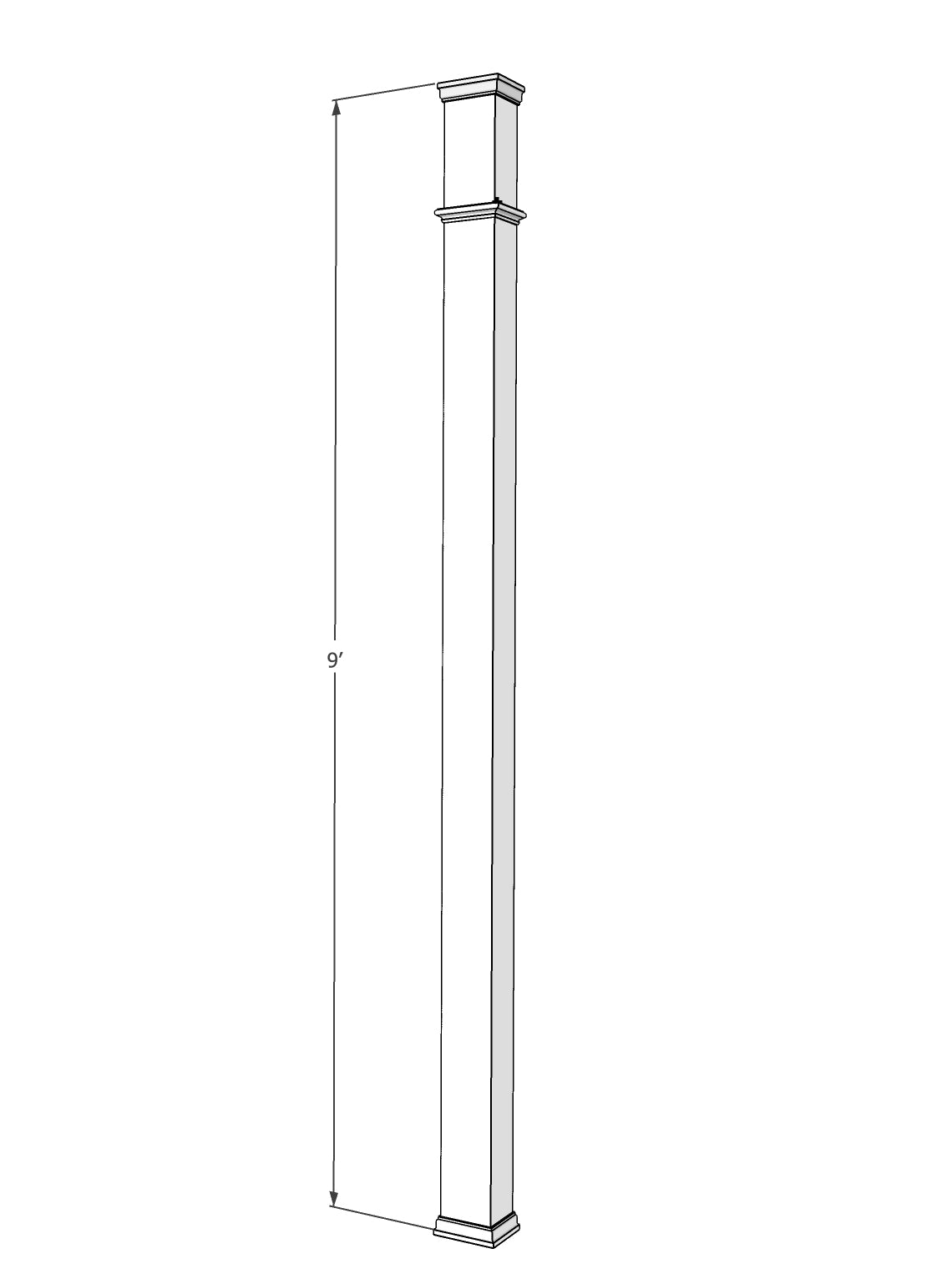 Porch Post Covers | Post Wraps | PVC Column Covers – Elite Trimworks ...