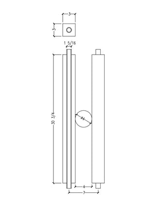 30-3/4" Baluster (B7231)