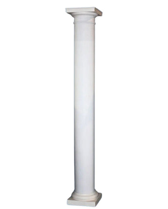 12"  Round, NON-Tapered, FRP Column