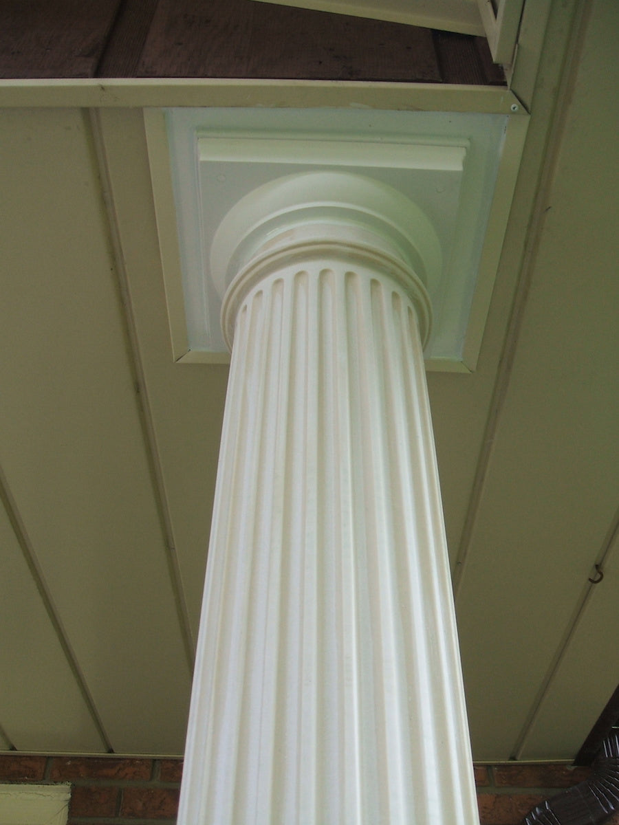 HB&G 10" Round, FLUTED Fiberglass Column – Elite Trimworks Corporation