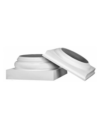 HB&G Round, Non-Tapered Capital and Base Set