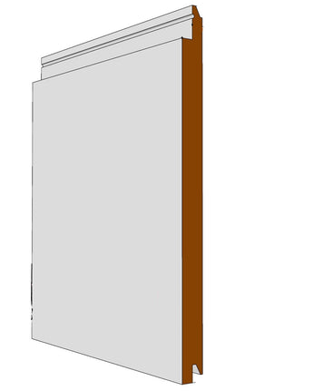 8" Modern Farmhouse Plank - Nickel Gap