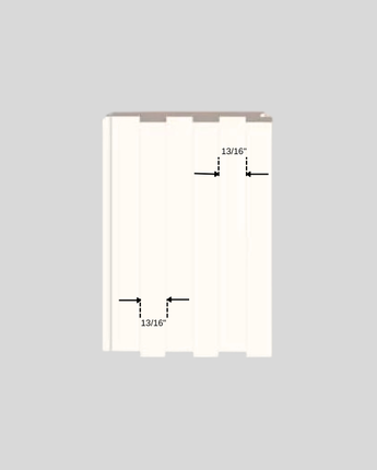 Narrow Slatwall T&G Plank