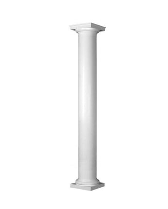 HB&G 8" Round, Non-Tapered Fiberglass Column