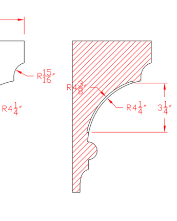 10" Architectural Bracket