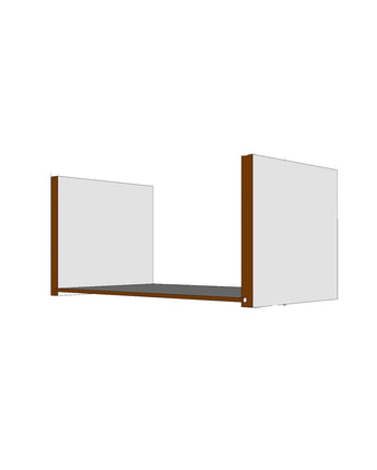 Recessed Wood Header Beam