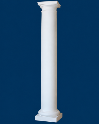 16"  Round, Tapered, FRP Column