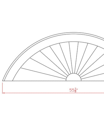 Sunburst Pediment