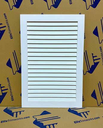 Vertical Rectangular Louver - Craftsman Style