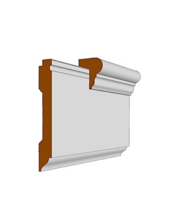 Upper RAIL for Wainscoting