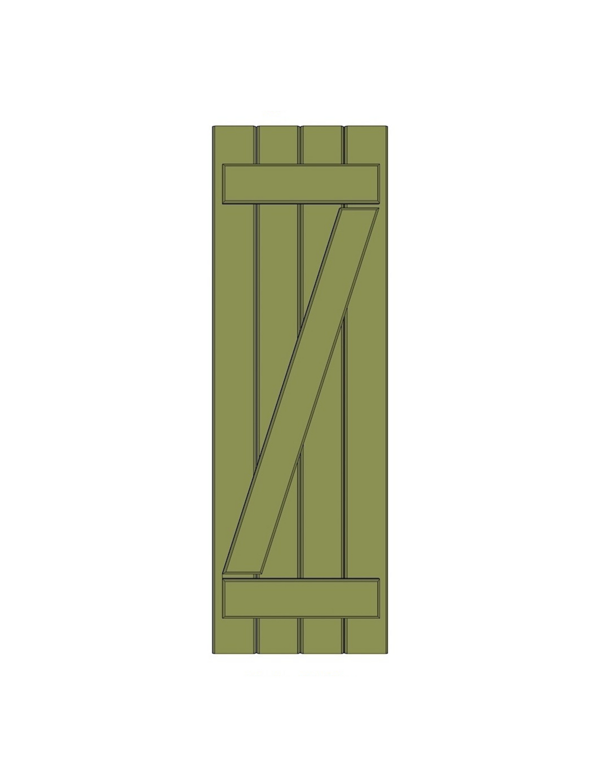 Z Bar - Premier Board n Batten Shutters - PVC – Elite Trimworks