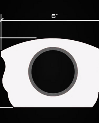 Balustrade Top Rail, 6"