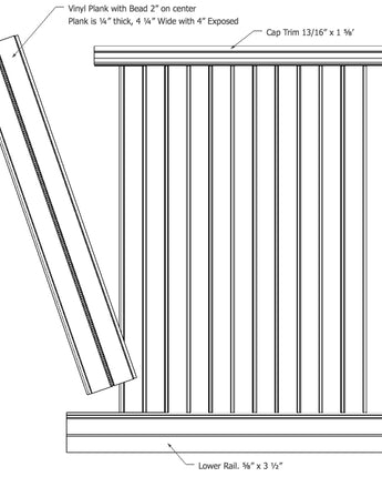 Sample - Vinyl Beadboard