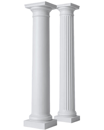 HB&G 14" - 30" Round, Tapered, Fiberglass Column