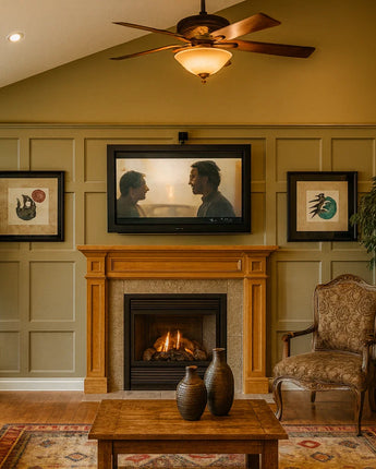 Recessed Wall Paneled Feature Wall Kit