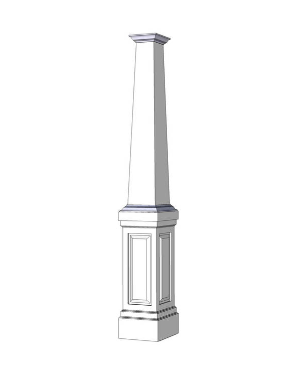 PVC Column Wraps - Column Covers - Post Covers – Elite Trimworks ...