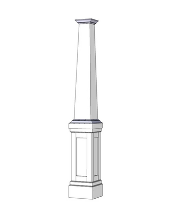 Craftsman | Shaker Combination Column