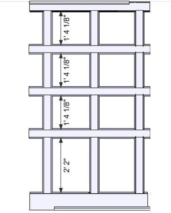 Recessed Wall Paneled Feature Wall Kit