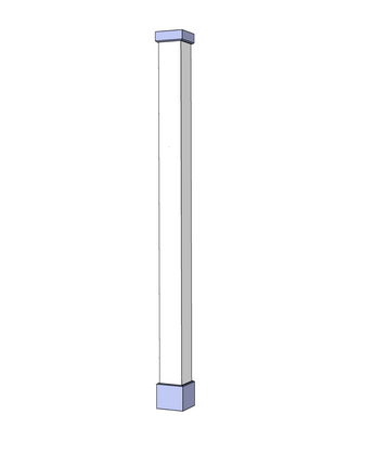 6" Fiberglass Porch Column