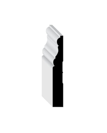 Flexible 4-1/4" Baseboard - Moulding & Millwork #412U