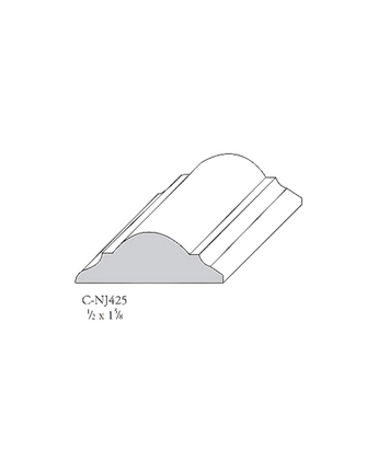 Flexible Panel Mould 1/2"