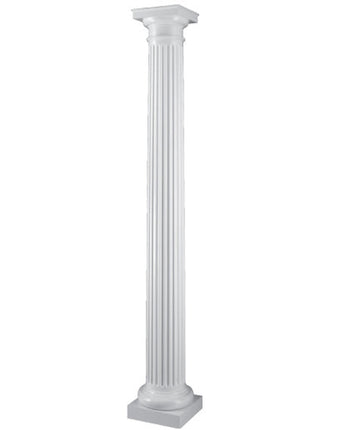 HB&G 12" to 16" Round, FLUTED Fiberglass Column