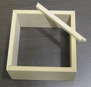 Square, MDF Column 8