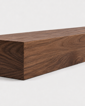Mantel Beam - Finished Walnut