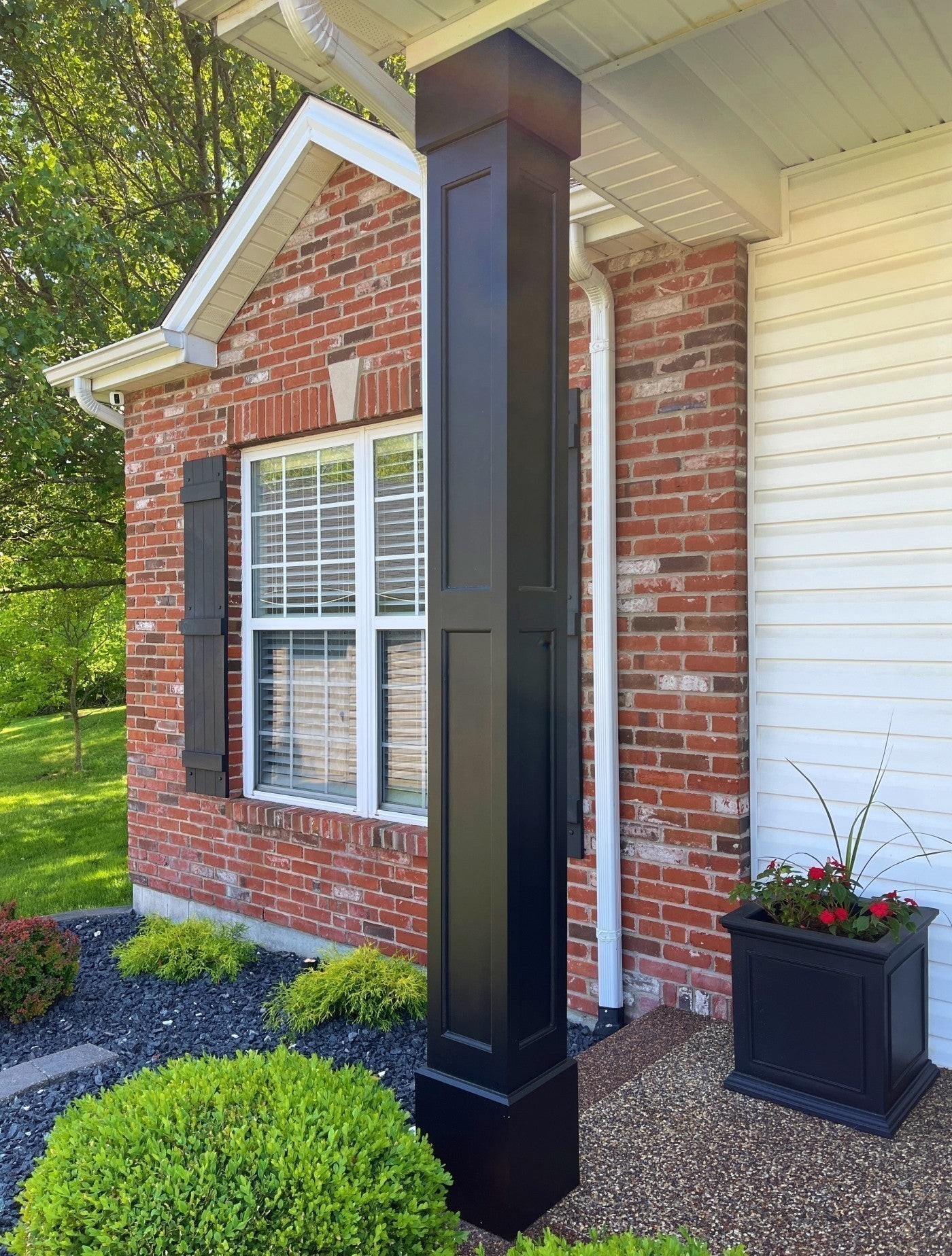 Pvc Wrapped Columns 10