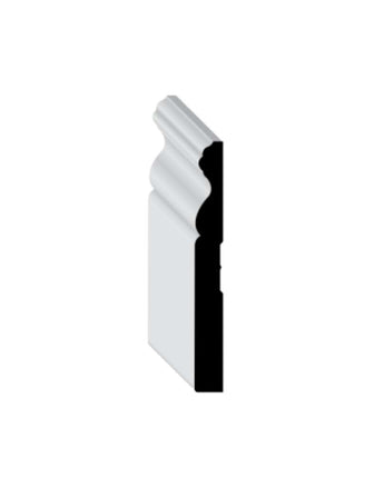 Premium Colonial 5 9/16", x ⅝" MDF Baseboard 12ft