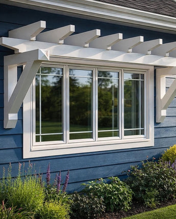 10" PVC Pergola Rafter - Axis Step Tail Cut