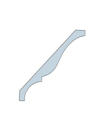 PVC Crown Moulding 5"