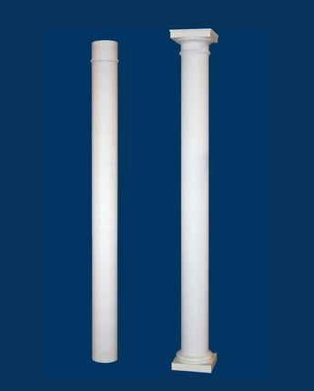 10"  Round, NON-Tapered, FRP Column