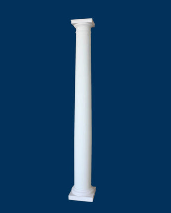 8"  Round, Tapered, FRP Column
