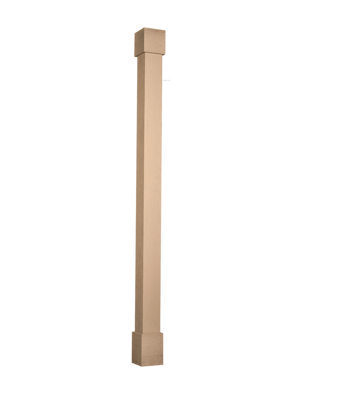 Square Woodgrain Porch Post Fypon Column – Elite Trimworks Corporation