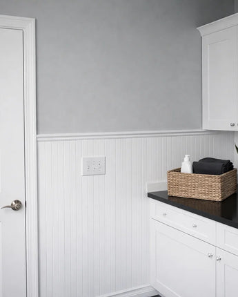 Vinyl Beadboard Wainscot Kit 52" High